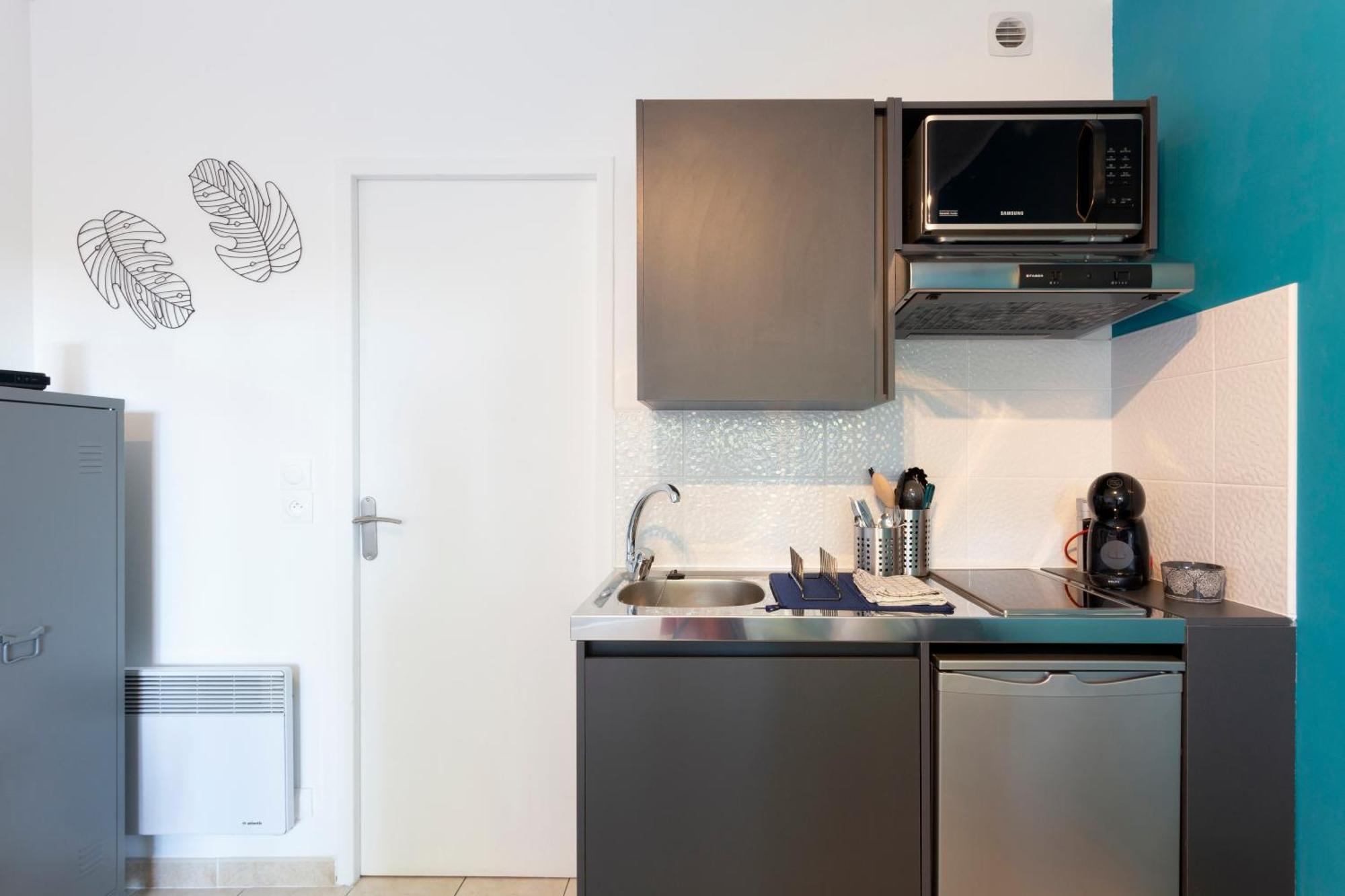 Chez Alexandra - Elegant Studio Avec Parking A Proximite Des Plages La Grande-Motte Esterno foto